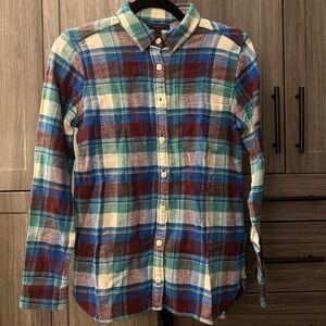 J. Crew Plaid Button Down